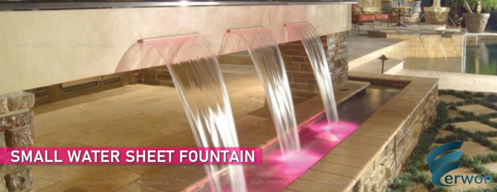 Small Water Sheet Fountain